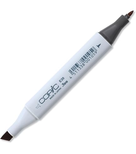 Amazon.com: Copic Classic, Dual-Tip Alcohol Marker, E37-Copic, Sepia